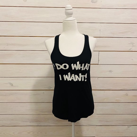 Ideal T " I Do What I Want" Racerback Tank - Picture 1 of 7